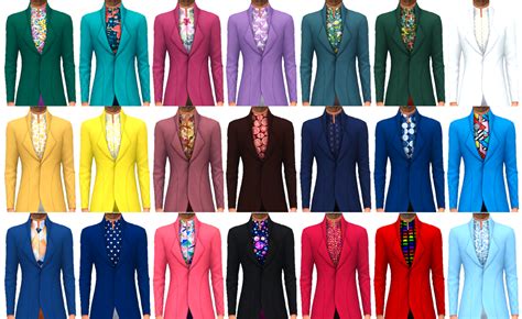 My Sims 4 Blog Deliriously Dandy Menswear Suit And Top Hat By