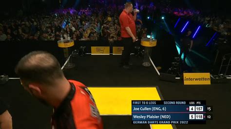 Pdc Darts On Twitter Joe Cullen Just Couldn T Get Going There As Wesley