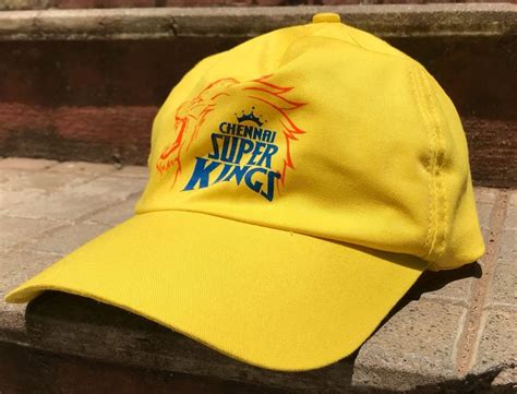 Embroidered And Printed Unisex Chennal Super Kings Cap Rs 50 Piece