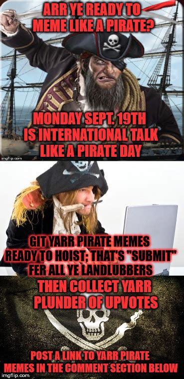 Talk Like A Pirate Day Meme