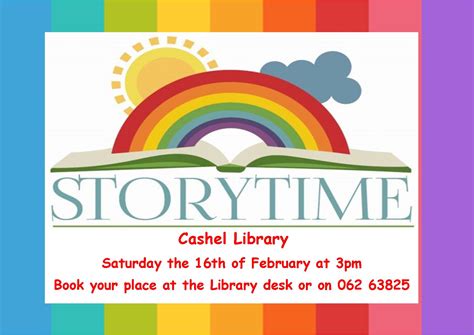 Storytime In Cashel Library Tipperary Library Service