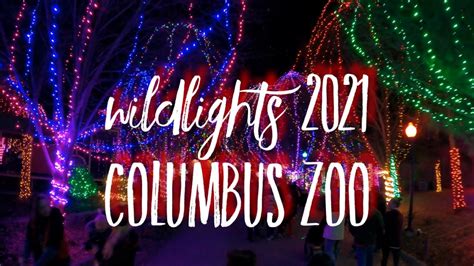Columbus Zoo Wildlights 2021 Youtube
