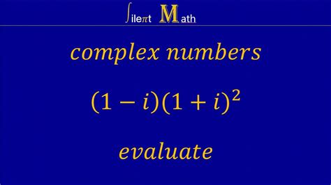 Multiply Complex Numbers Examples How To Multiply Complex Numbers