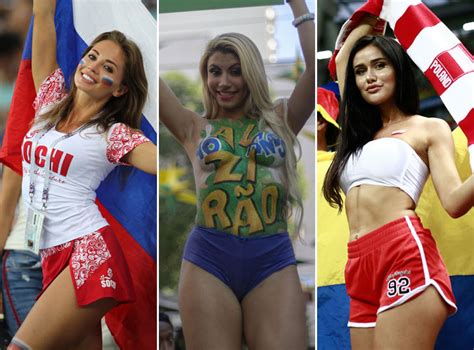 2018 Fifa World Cup Hot Fans From Around The World