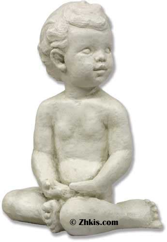 Young Boy Garden Statue
