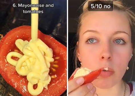 Woman Eats The Weirdest Food Combinations That Pregnant Women Crave And Here’s How She Rates Them