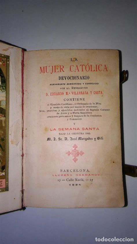 Libro Religioso Misal Devocionario 1884 Ebonita Comprar Libros
