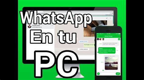 Como Tener Whatsapp En Tu Pc Fácil Y Rápido Youtube