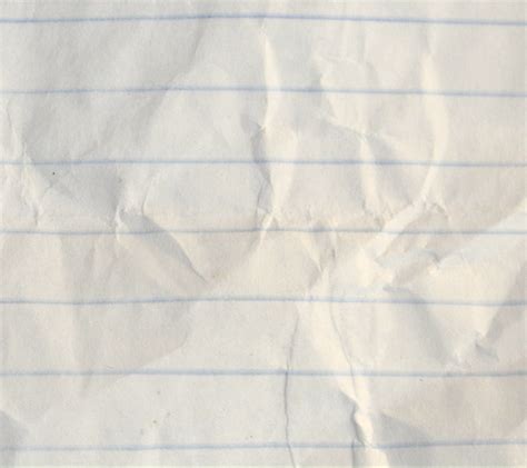 Wrinkled Notebook Paper Background 1800x1600 Background Image