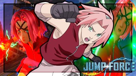 Jump Force How To Make Sakura Haruno From Team 7 Character Customization Youtube