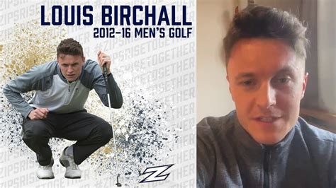 Akron Mens Golf Message From Louis Birchall Youtube