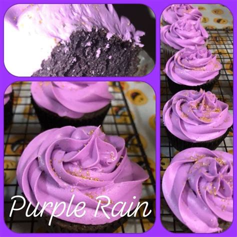Purple Rain Cupcakes If You Love Purple These Cupcakes Are Great