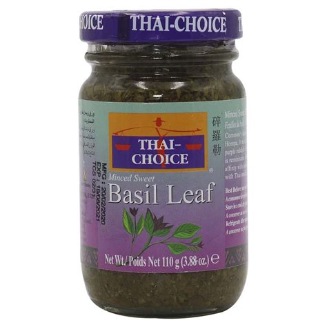Thai Choice Minced Sweet Basil Leaf 110g Buy Online