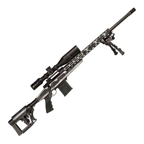Howa M1500 Apc Chassis Grayscale Us Flag Cerakote Bolt Action Rifle 6 5 Creedmoor 24in