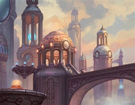 Most Beautiful Cityscapes In Wow Fantasy City Fantasy Castle Fantasy