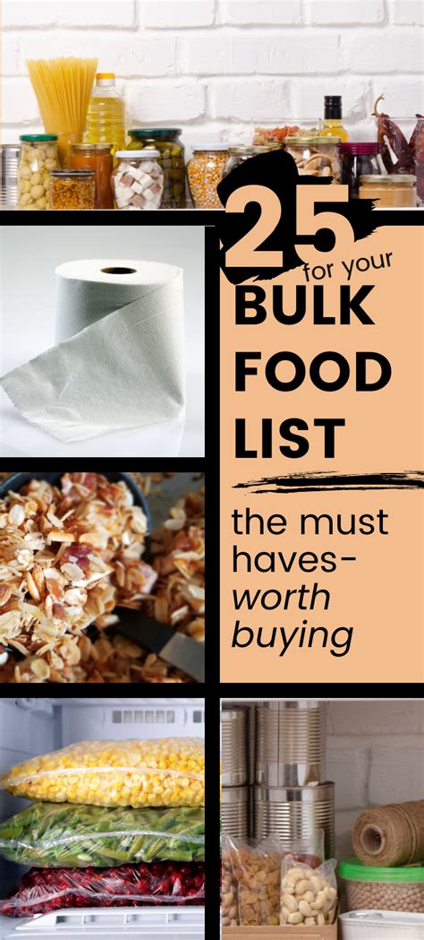 25 Things To Buy In Bulk That Will Save The Most Money Artofit