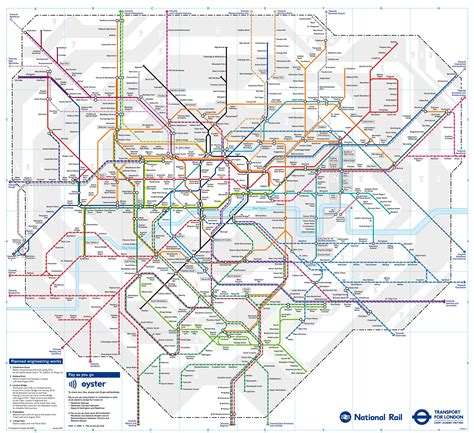 Will The Thameslink Routes In London Be Shown On The Lu Map District Daves London