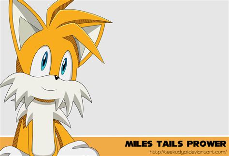 Miles Tails Prower By Vagabondwolves On Deviantart