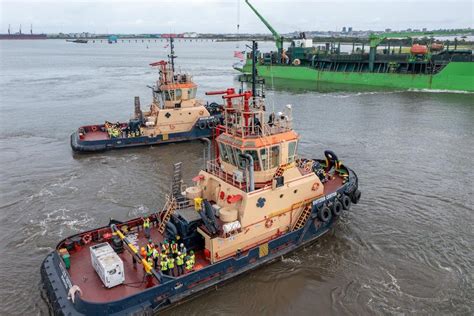 Port Stakeholders Observe Ongoing Dredging Works At Freeport Of