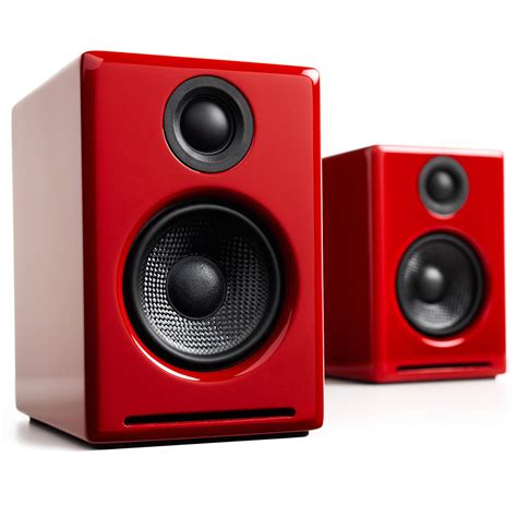Audioengine A2 275 Powered Desktop Speakers Red A2r