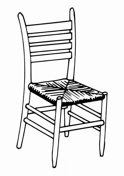 Chair Coloring Pages Printable Edupics