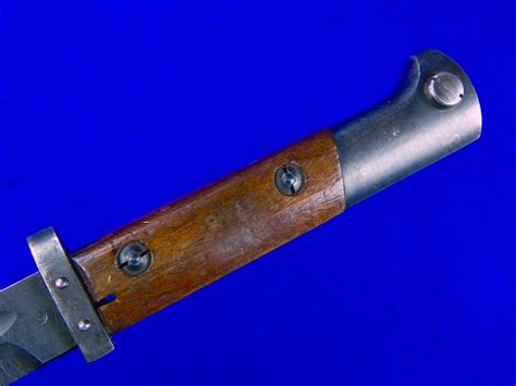Czechoslovakian Ww2 German Marked Mauser K98 Bayonet Fighting Knife W
