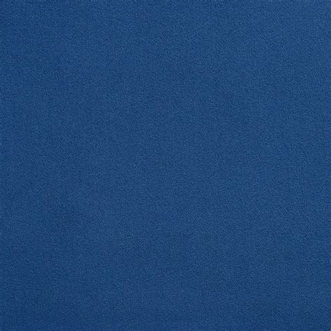 Cobalt Blue Plain Solid Microfiber Microsuede Upholstery Fabric By The