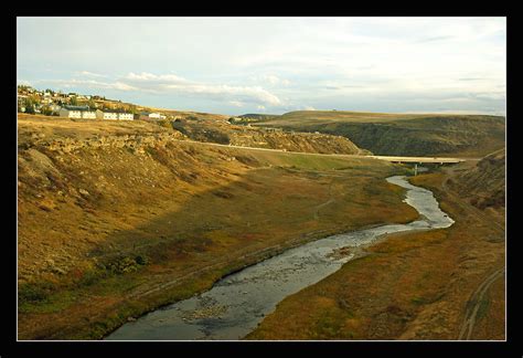 Cut Bank Creek From The Empire Builder Cut Bank Montana I Flickr