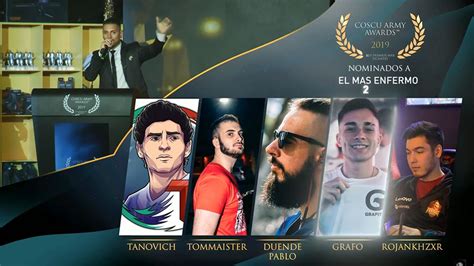 Bienvenidos a mi fan page, aquí podrán seguir mis streams Coscu Army Awards: los streamers tienen sus premios ...