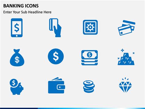 Banking Icons PowerPoint | SketchBubble