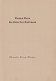 Der kleine Herr Friedemann. von MANN (Thomas) | Librairie de l'Amateur