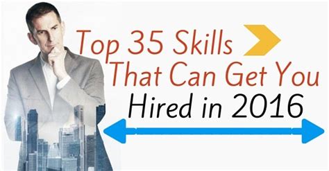 Top 35 Skills That Can Get You Hired In 2016 Wisestep