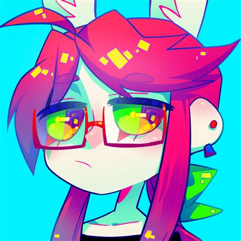 Twitch Avatar By Krooked Glasses Cute Drawings Art Reference Kawaii Art