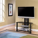 Z-Line Designs Astor Flat Panel TV Stand for TVs up to 60", Black ...