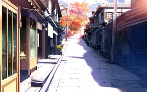 Anime House Japanies Street Wallpapers Hd Desktop And Mobile