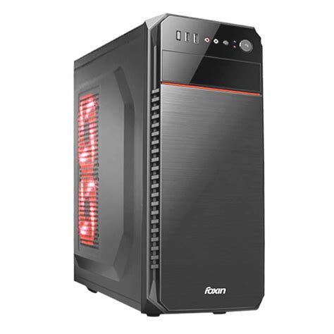 For most mid tower cases, you will preferably want around two or three fans on the intake on the front side of your pc and one exhaust fan. Foxin Mid-Tower PC Cabinet with SMPS 3S-GLOW | R9 ...