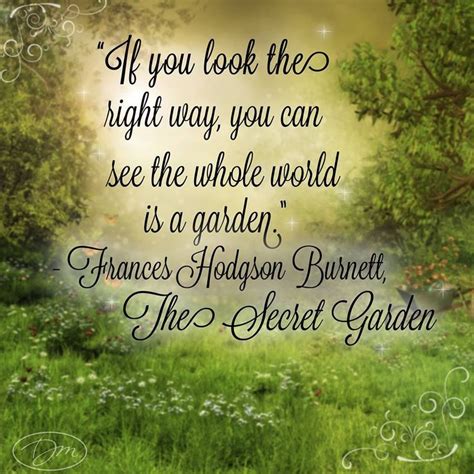 Quotes About Secret Garden 45 Quotes