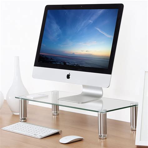 Fitueyes Clear Computer Monitor Riser 47 High 236 Save Space