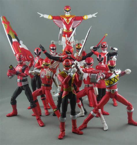 Super Sentai Reds Anivers Rio De Power Ranger Fotos De Super Herois