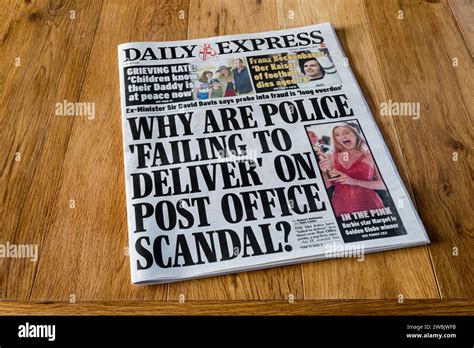Why are police failing to deliver on post office scandal hi-res stock
