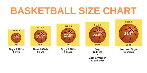 Basketball Sizes Materials Rules And Regulations