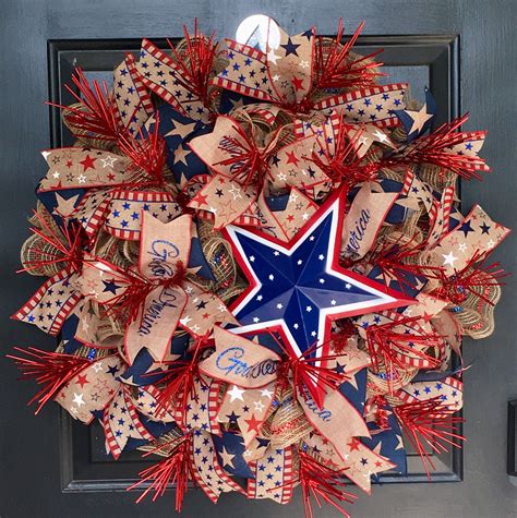 In order to understand the use of front door vrfs let us use a simple topology as below where we will create a simple gre tunnel between r1 and r4. Patriotic Wreath, Front Door Wreath, Rustic Patriotic ...