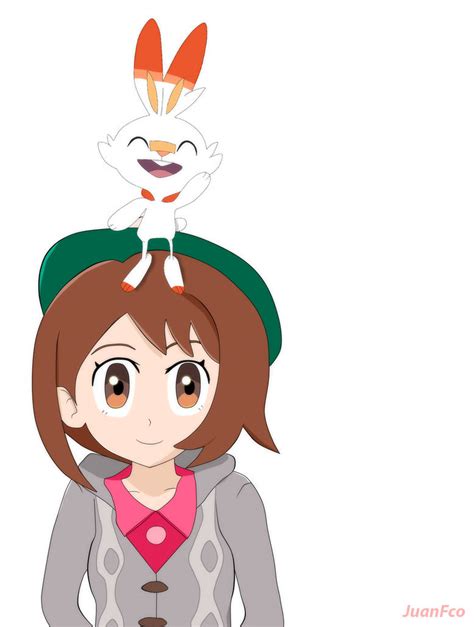 Pokemon Swordshield Female Protagonist By Juanfco17 On Deviantart