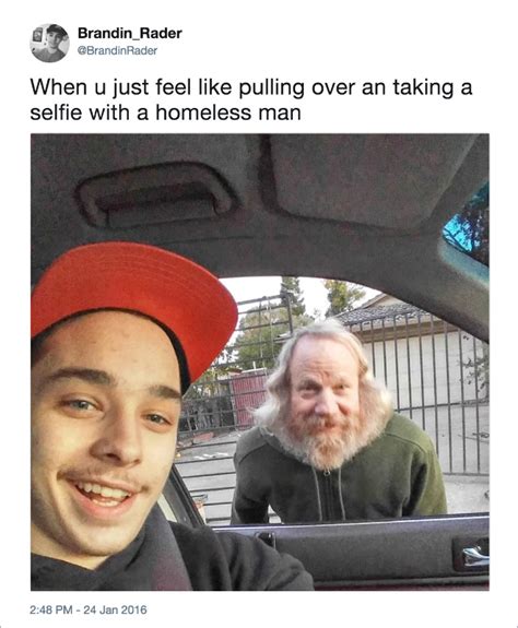 Selfies With Homeless People Is A New Disgusting Trend