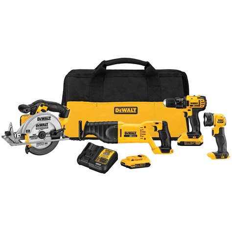 Dewalt 20v 4 Tool Combo Kit