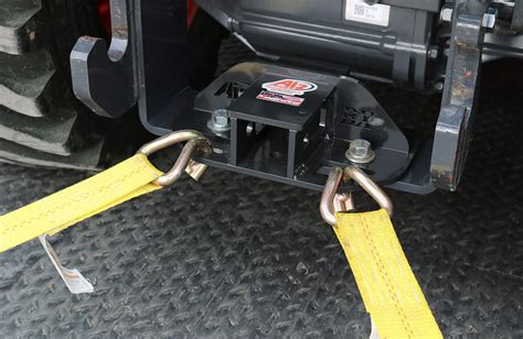 Mounting A Trailer Hitch Ball On The Rear Of A Bx23s