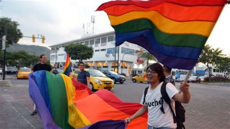Ecuadors Top Court Approves Same Sex Marriage Bbc News