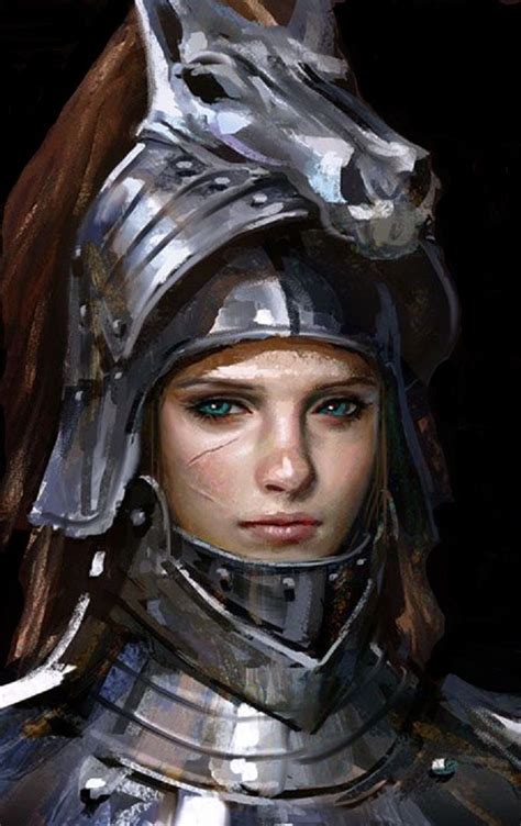 Female Knight By Erak Note Inspiration Drawing Fantasy Inspiration