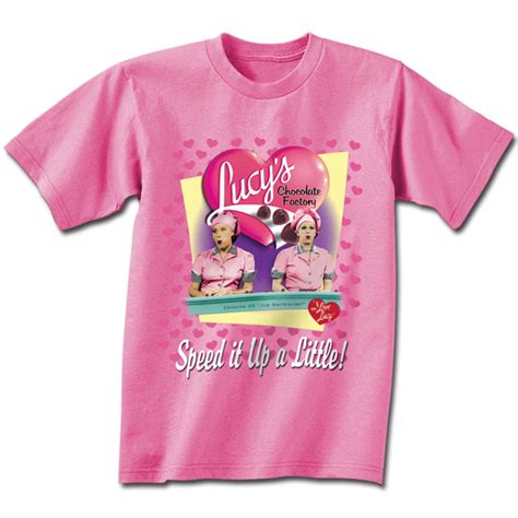 i love lucy chocolate factory t shirt