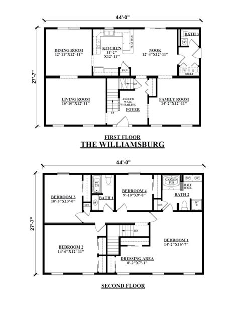Storey House Floor Plan Samples Floorplans Click